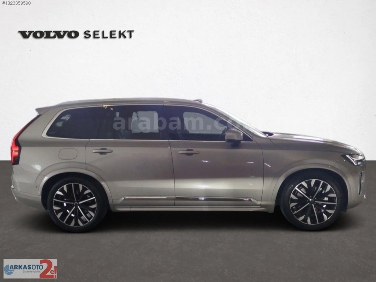 VOLVO YETKİLİ BAYİ ARKAS 2025 XC90 2.0 T8 RECHERGE PLUS BRİGHT 5