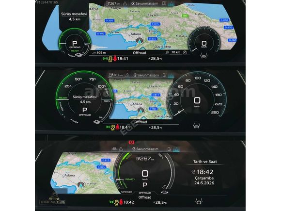AUDİ+E-TRON+55+QUATTRO+ADVANCED+BAYİİ+BOYASIZ+SOĞUTMA+HEAD UP+BO