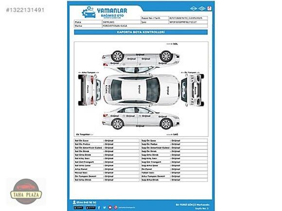 2022 Kuga 1.5 Titanium CamTavan+Servis Bakıml+BOYASIZ~Taha Plaza