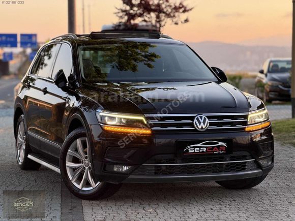 SER-CAR'DAN VW TİGUAN HIGHLINE 100.000 KM HATASIZ FULL+