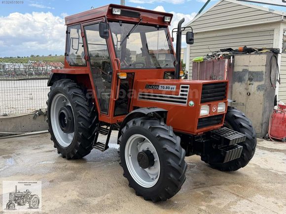 2011 MODEL TÜMOSAN 7080 DT ORJİNAL KABİN 3.700 SAATTE TR DE TEK