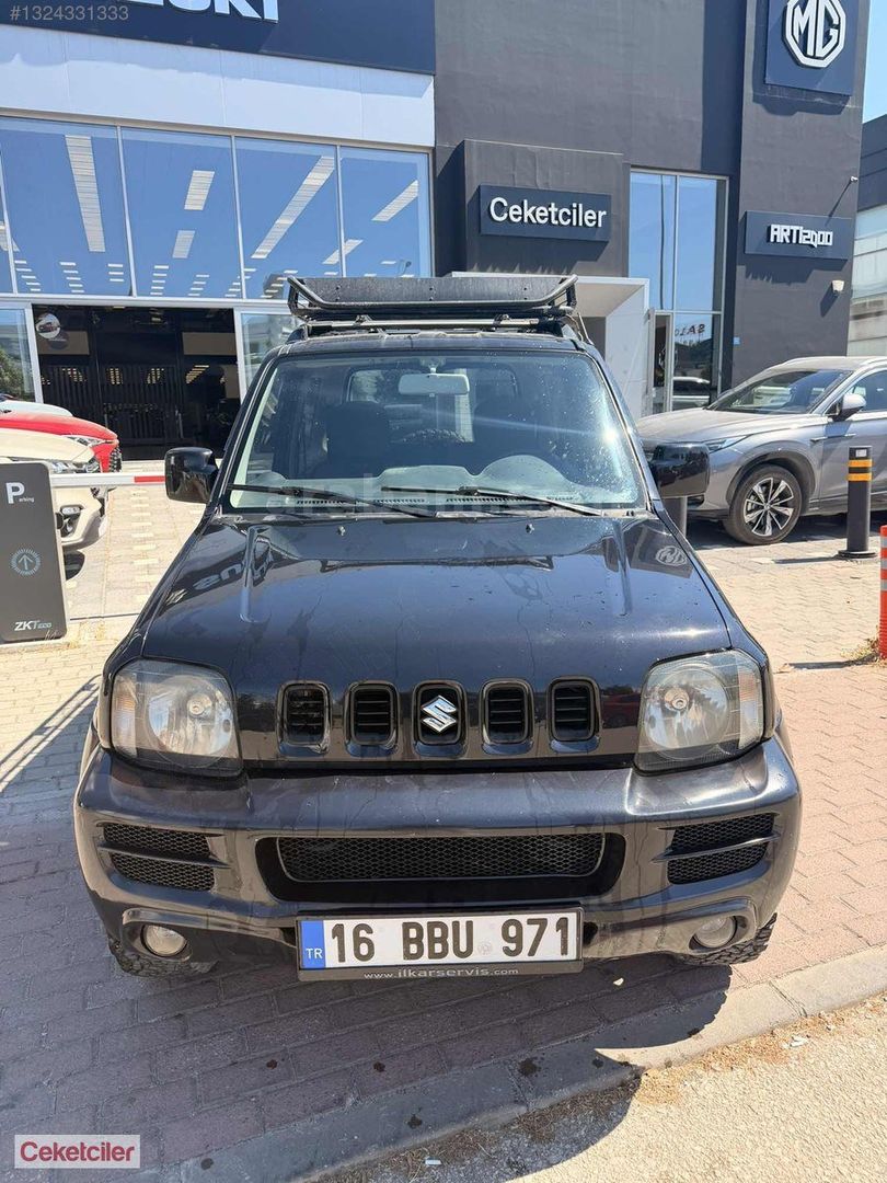 Galeriden Suzuki Jimny 1.3 JLX 2012 Model Bursa 193.000 km Siyah