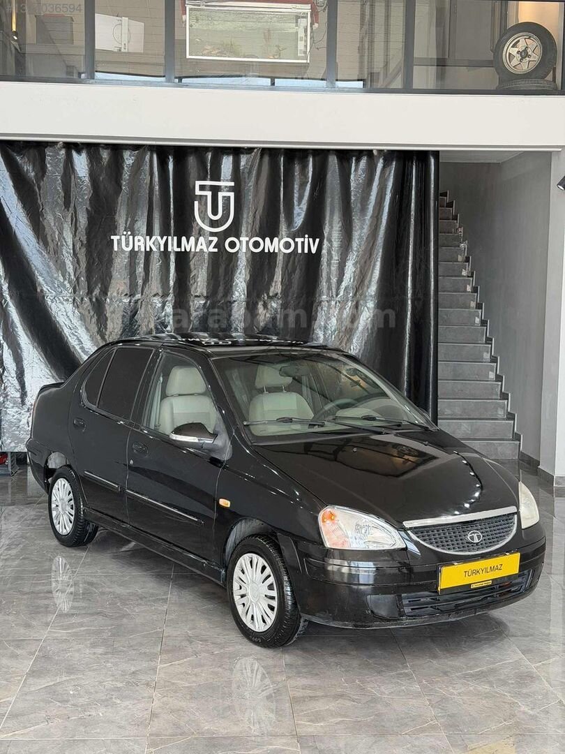 Galeriden Tata Indigo 1.4 MPFI Comfort 2008 Model Afyonkarahisar 154.000 km Siyah 2