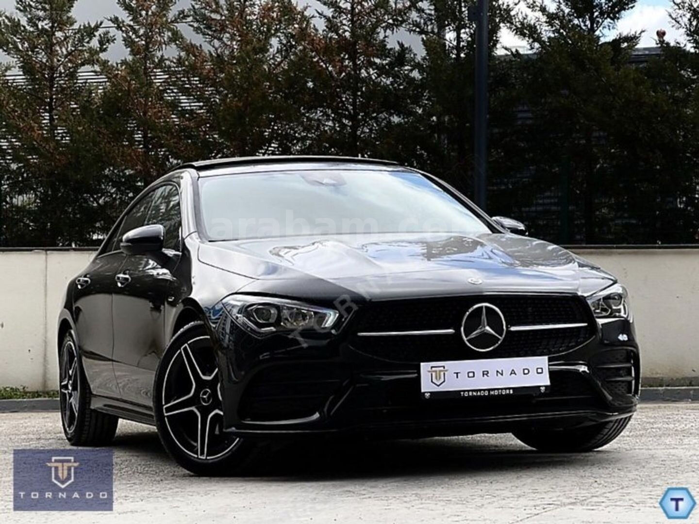 Galeriden Mercedes - Benz CLA 200 AMG 2023 Model Ankara 44.000 km Siyah 3