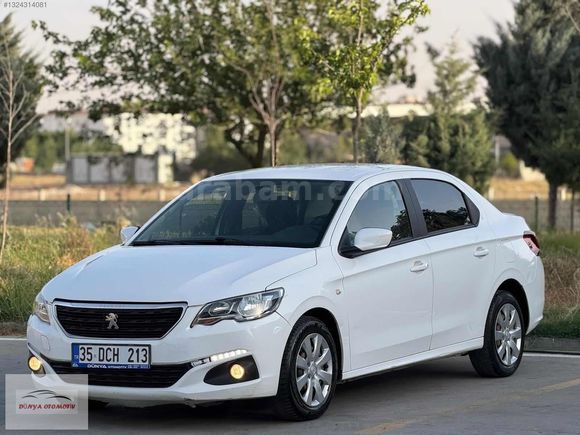 2019 PEUGEOT 301 ACTİVE 186 BİN KM ÇOK TEMİZ TABLET EKRANLI