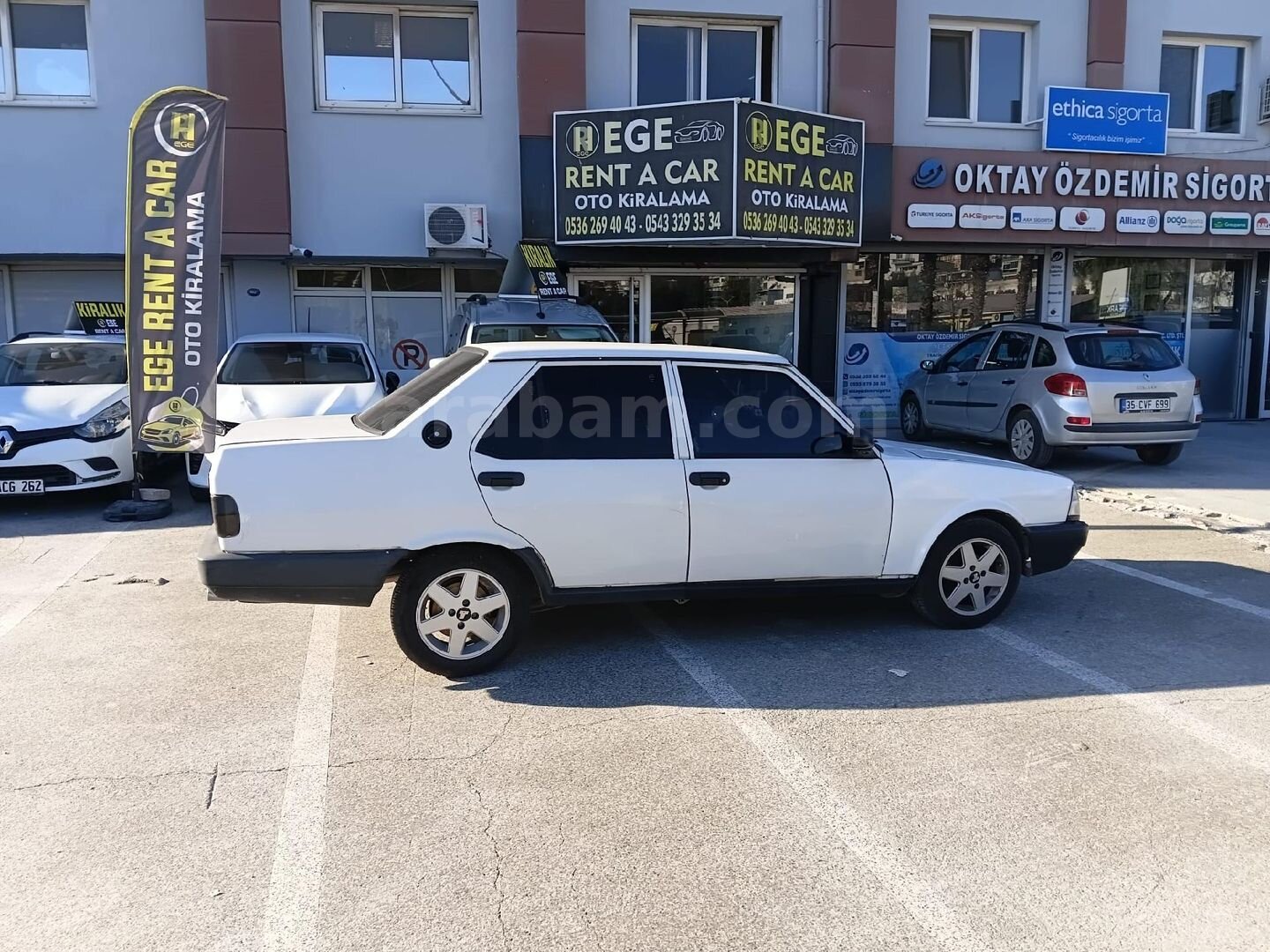 Galeriden Tofaş Şahin 1.6 1994 Model İzmir 150.000 km Beyaz 3