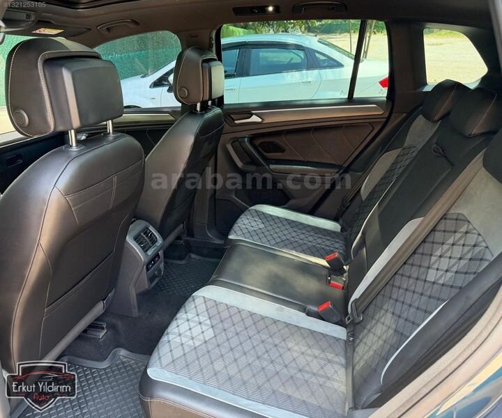 Galeriden Volkswagen Tiguan 1.5 TSI R-Line 2021 Model Aydın 51.735 km Mavi
