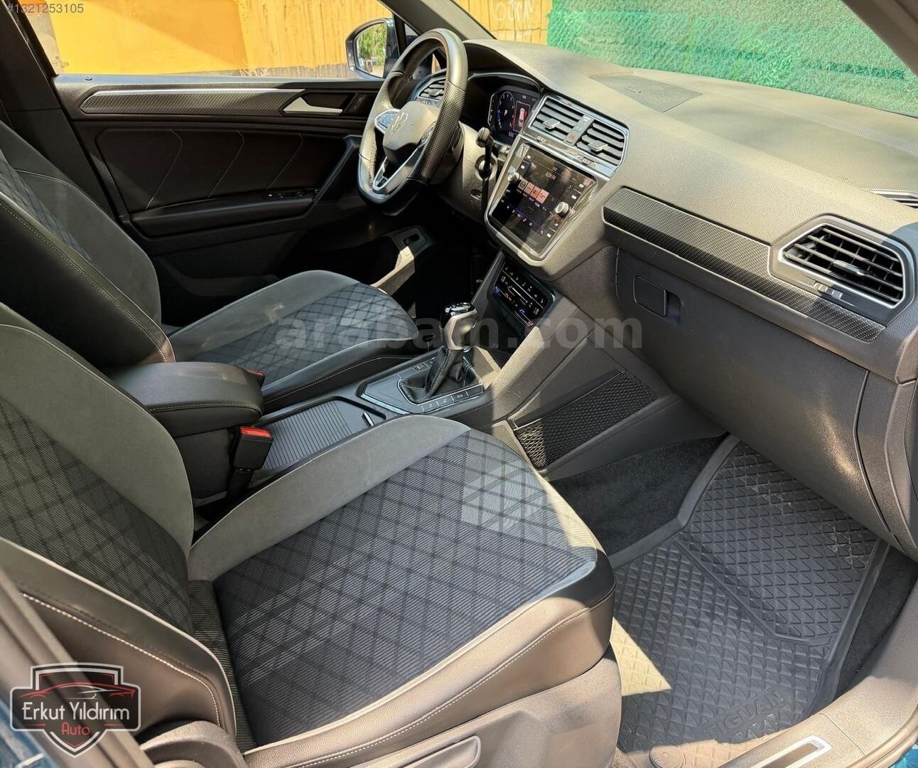 Galeriden Volkswagen Tiguan 1.5 TSI R-Line 2021 Model Aydın 51.735 km Mavi 2