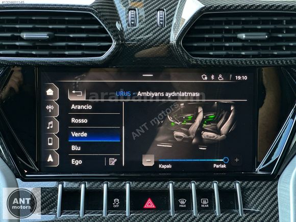 HATASIZ 2021 LAMBORGHINI URUS 4.0 CARBON PACK+AKRAPOVIC+B&O FUL