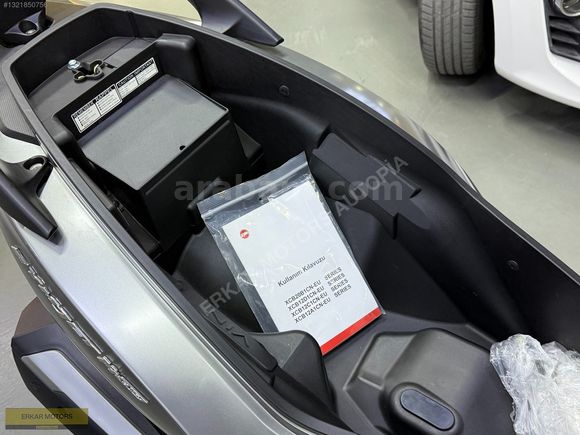 400 km'de 2025 Çıkışlı SYM JET14 EVO E5+ ABS Gri|Sıfrdan Farksız