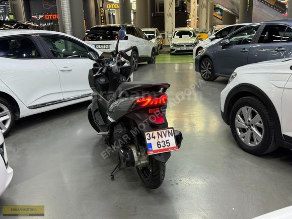 400 km'de 2025 Çıkışlı SYM JET14 EVO E5+ ABS Gri|Sıfrdan Farksız