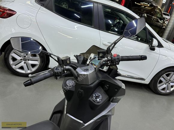400 km'de 2025 Çıkışlı SYM JET14 EVO E5+ ABS Gri|Sıfrdan Farksız
