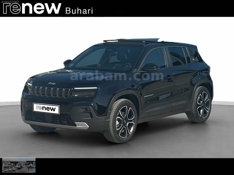 Galeriden Jeep Avenger Hybrid 1.2 Summit 2025 Model Tekirdağ 13.703 km Siyah