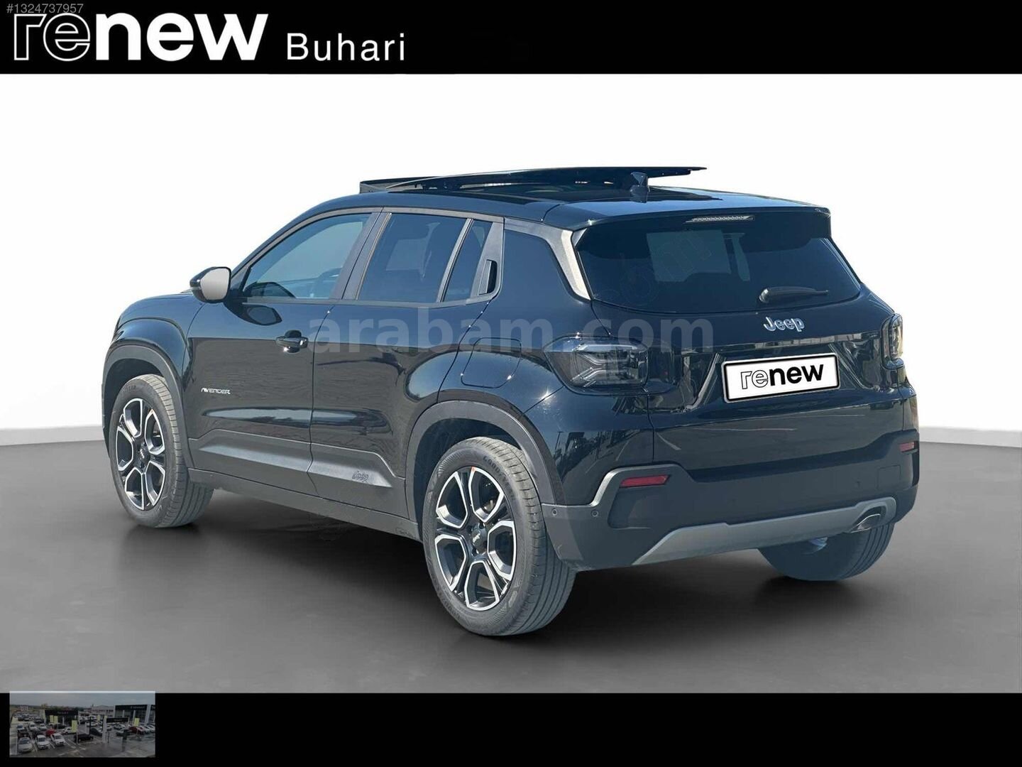 Galeriden Jeep Avenger Hybrid 1.2 Summit 2025 Model Tekirdağ 13.703 km Siyah 6