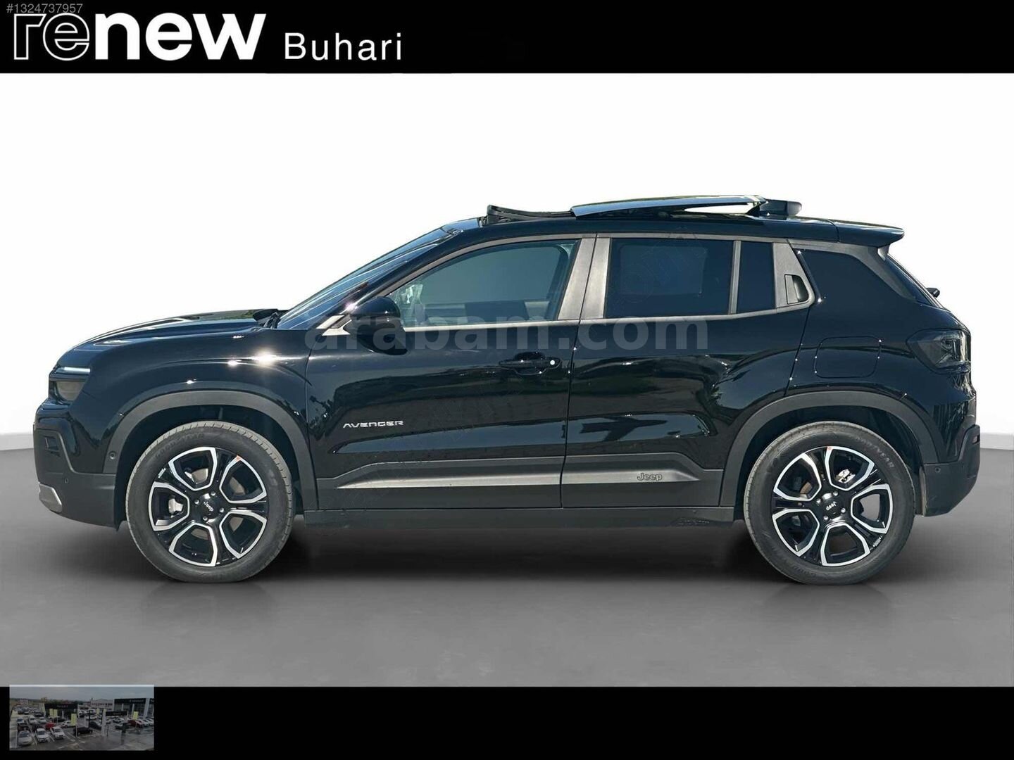 Galeriden Jeep Avenger Hybrid 1.2 Summit 2025 Model Tekirdağ 13.703 km Siyah 7