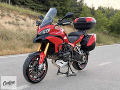 DUCATİ-MULTİSTRADA 1200S TOURİNG-KIRMIZI-DESMOLU-ORJ ÜÇLÜ ÇANTA