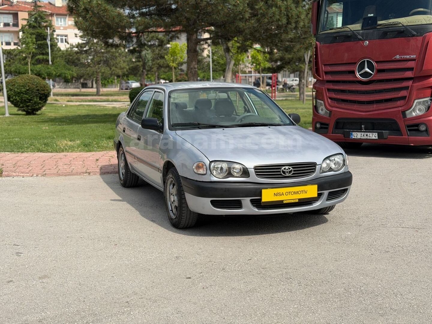 Galeriden Toyota Corolla 1.4 Terra 2001 Model Konya 420.000 km Gri 2