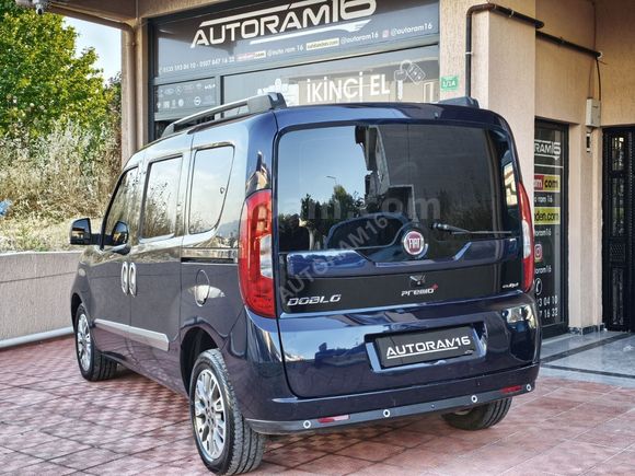 OTOMOBİL RUHSATLI DOBLO PREMİO PLUS 1.3 MULTİJET 95 HP