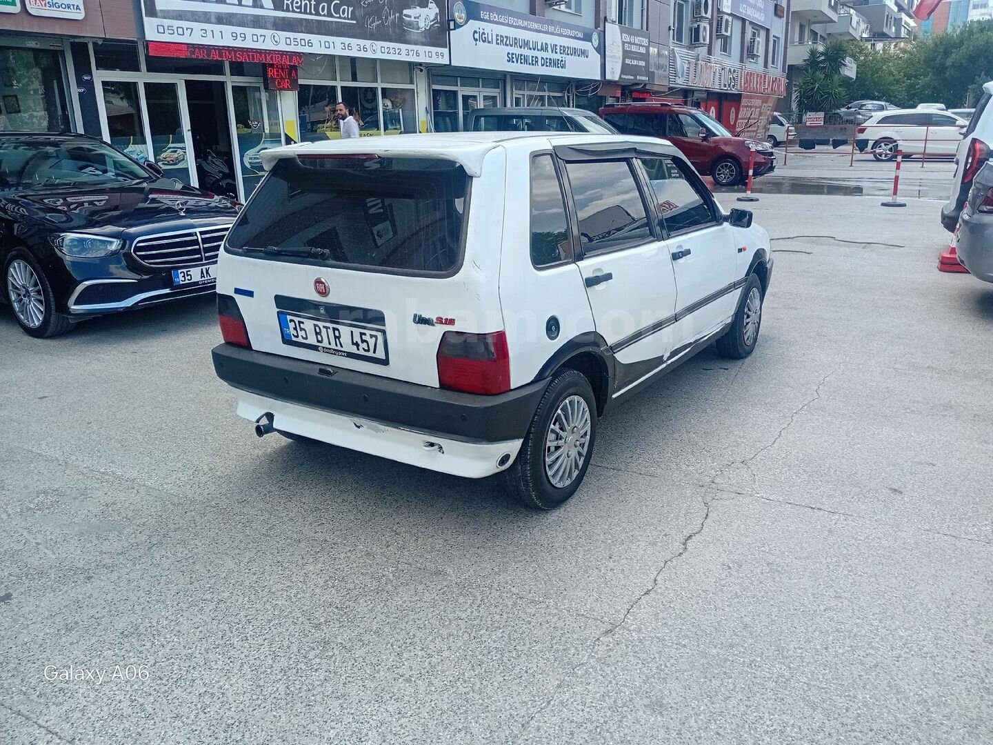 Galeriden Fiat Uno 70 SX 1996 Model İzmir 280.000 km Beyaz 3