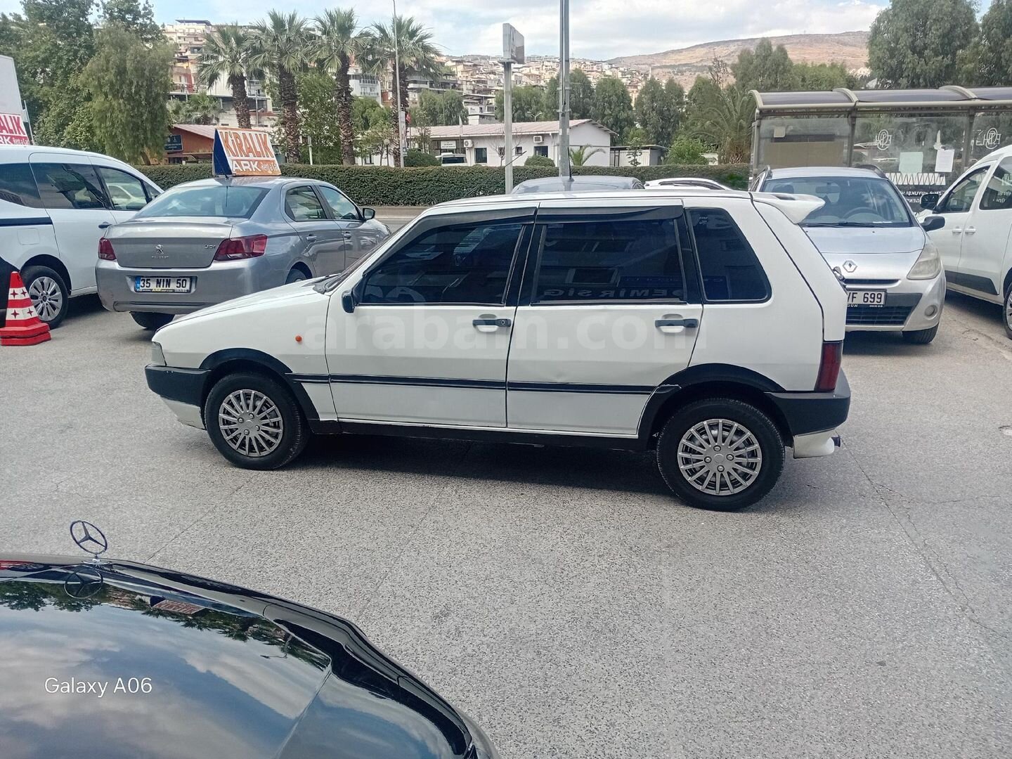 Galeriden Fiat Uno 70 SX 1996 Model İzmir 280.000 km Beyaz 7