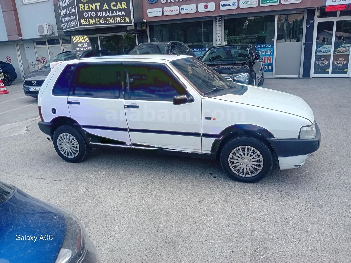 Galeriden Fiat Uno 70 SX 1996 Model İzmir 280.000 km Beyaz 4