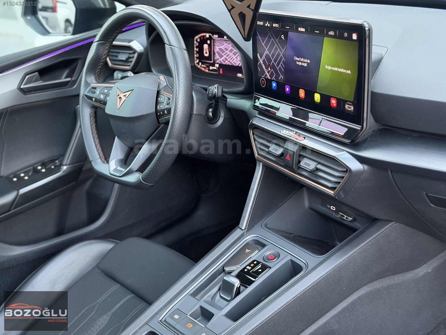 Galeriden Cupra Leon 1.5 eTSI Standart 2023 Model Konya 30.000 km Füme 7