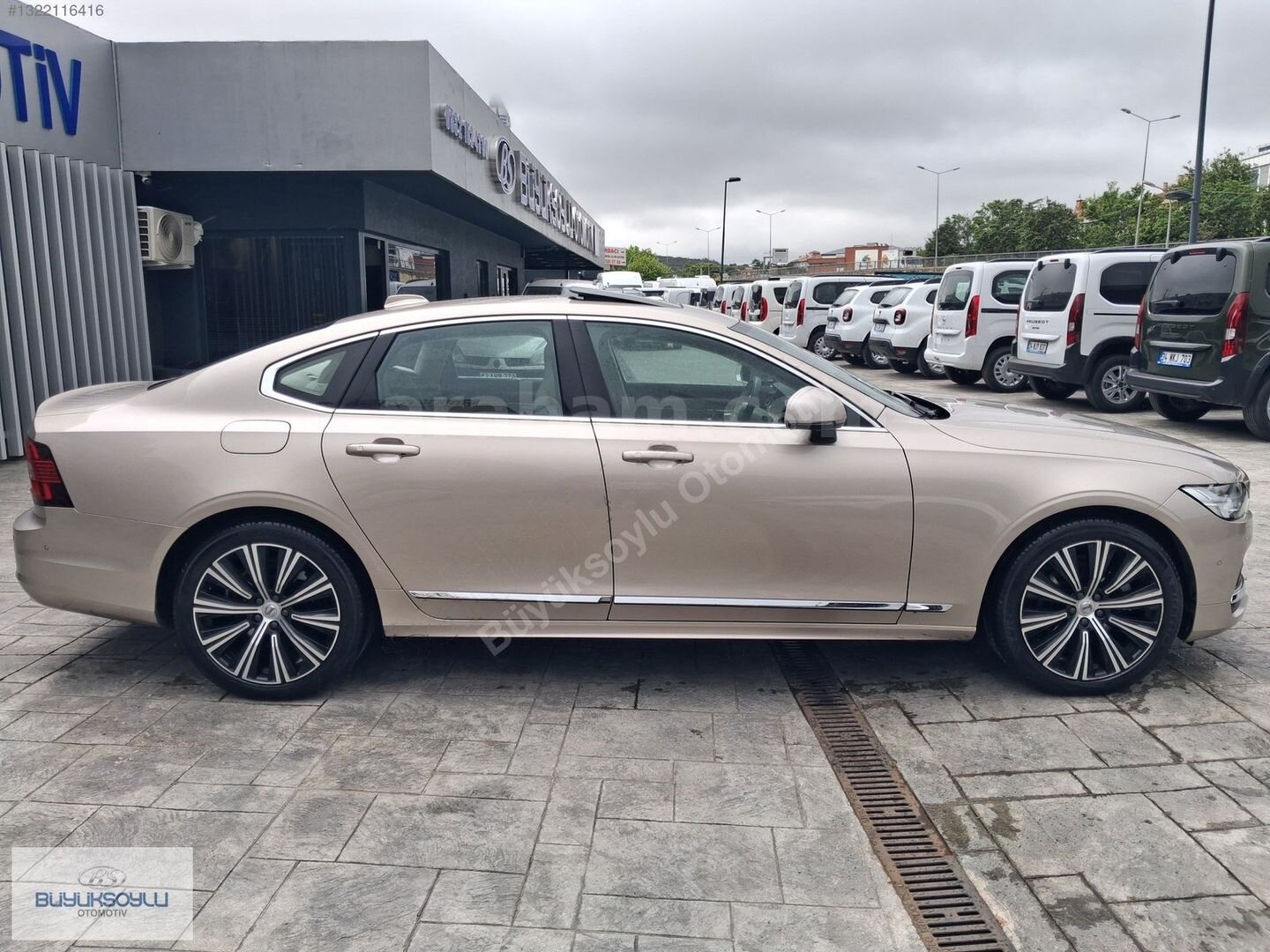 Galeriden Volvo S90 2.0 D B5 Plus Bright 2024 Model İstanbul 26.401 km Gri 3