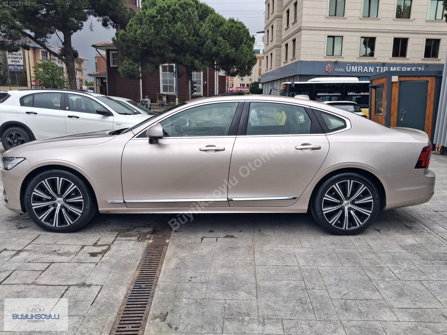 Galeriden Volvo S90 2.0 D B5 Plus Bright 2024 Model İstanbul 26.401 km Gri 4