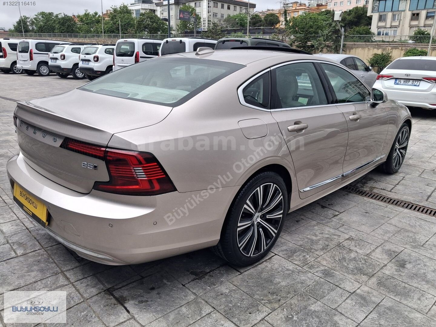 Galeriden Volvo S90 2.0 D B5 Plus Bright 2024 Model İstanbul 26.401 km Gri 6