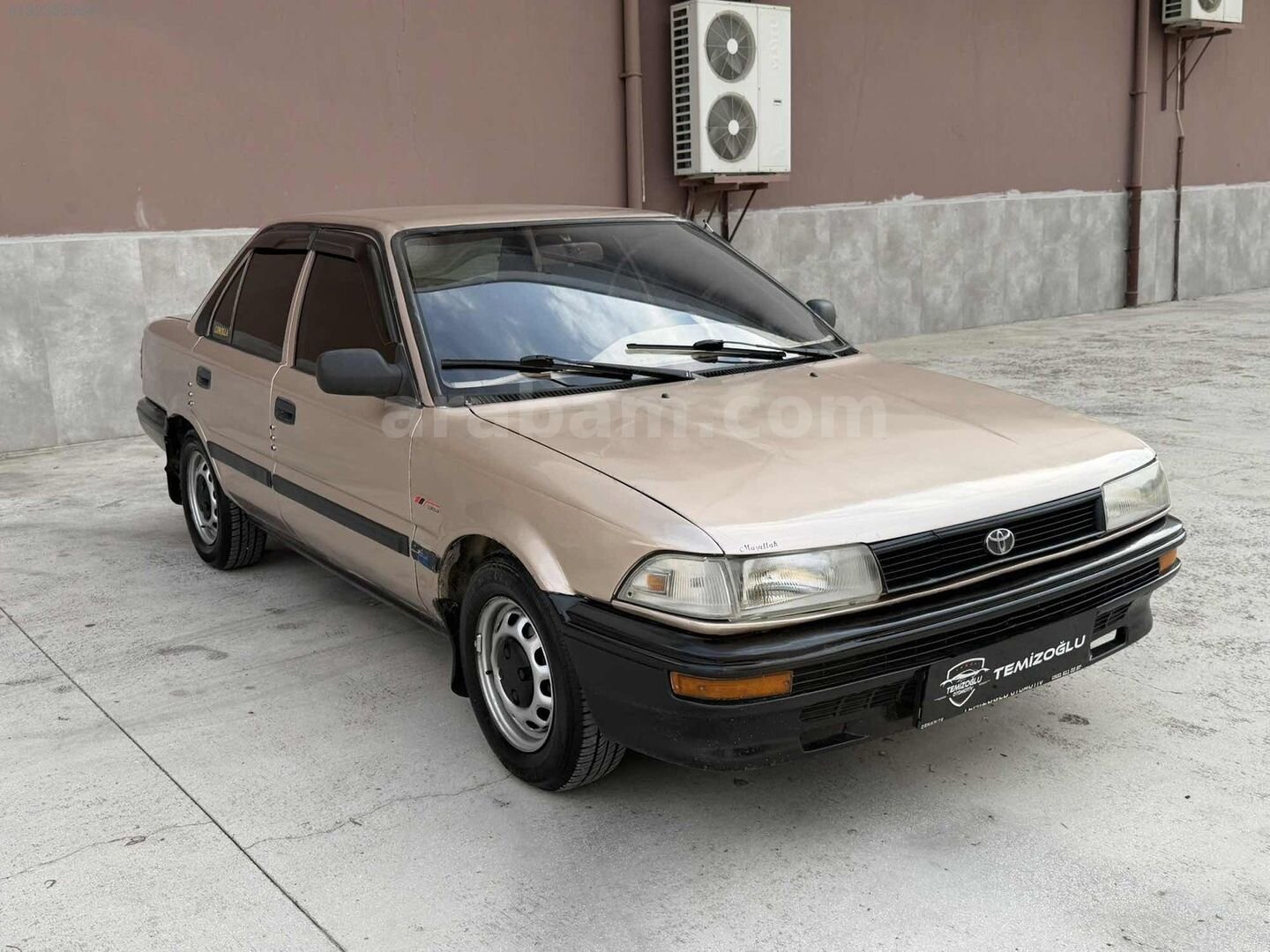Galeriden Toyota Corolla 1.6 XL 1991 Model Osmaniye 465.000 km Bej 1