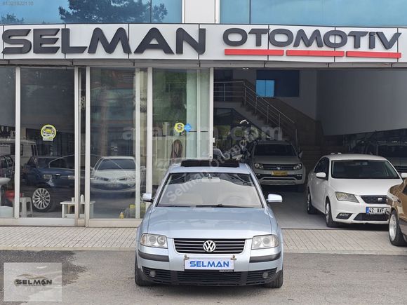 SELMAN OTOMOTİVDEN 2003 PASSAT 1.9 TDI COMFORT. OTOMATİK SUNROOF