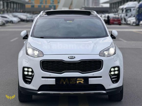 2016 KIA SPORTAGE HATASIZ 172 BİNDE EN FULÜ CAM TAVAN TURBOLU