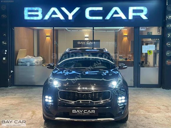 BAY CAR'DAN 2016 SPORTAGE 1.6 T-GDI GT LİNE EXCLUSİVE BOYASIZ4X4