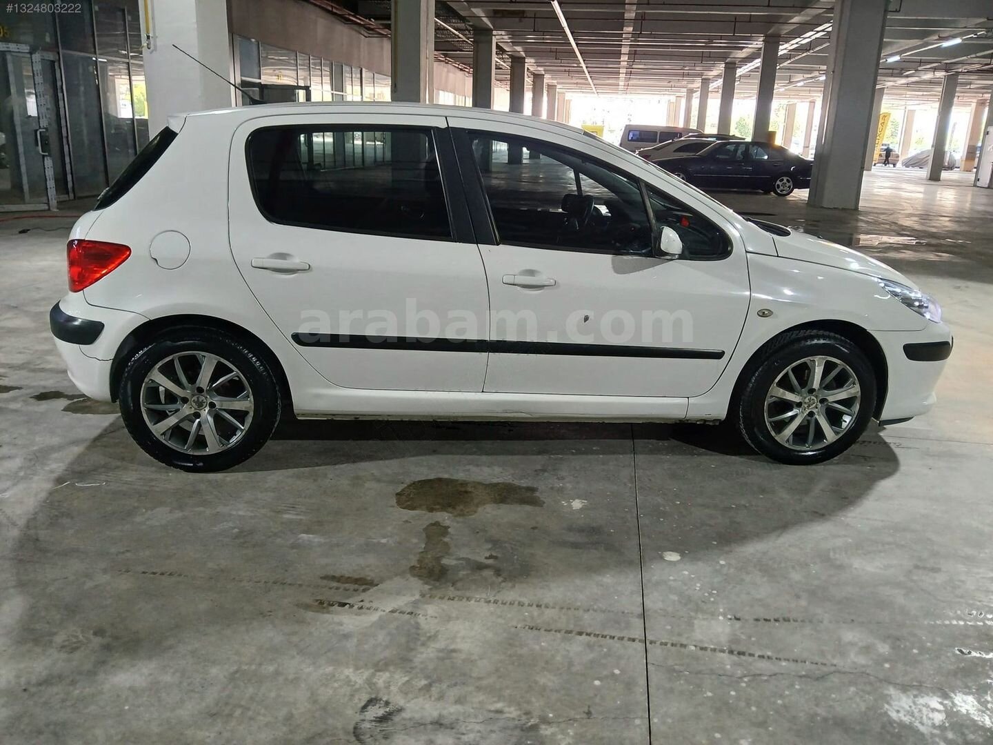 Galeriden Peugeot 307 1.4 Comfort 2006 Model Ankara 194.000 km Beyaz 2