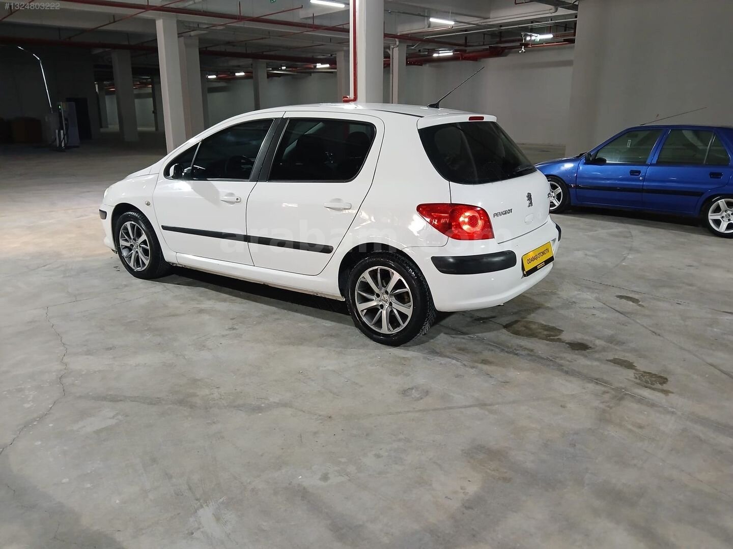 Galeriden Peugeot 307 1.4 Comfort 2006 Model Ankara 194.000 km Beyaz 5