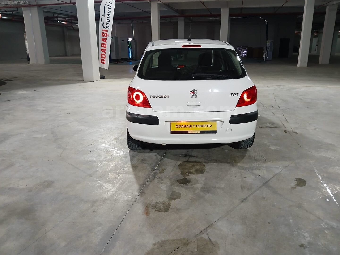 Galeriden Peugeot 307 1.4 Comfort 2006 Model Ankara 194.000 km Beyaz 4