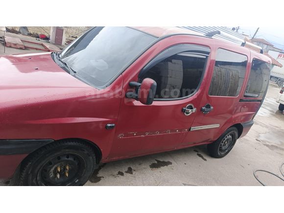 Sahibinden Fiat Doblo Cargo 1.9 D 2002 Model  282.000 km Kırmızı