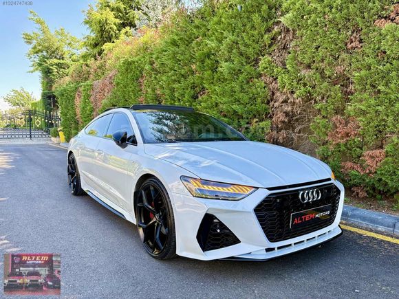 ALTEM - 2021 AUDİ A7 QUATTRO HATASIZ ORJİNAL RS7 GÖRÜNÜM..