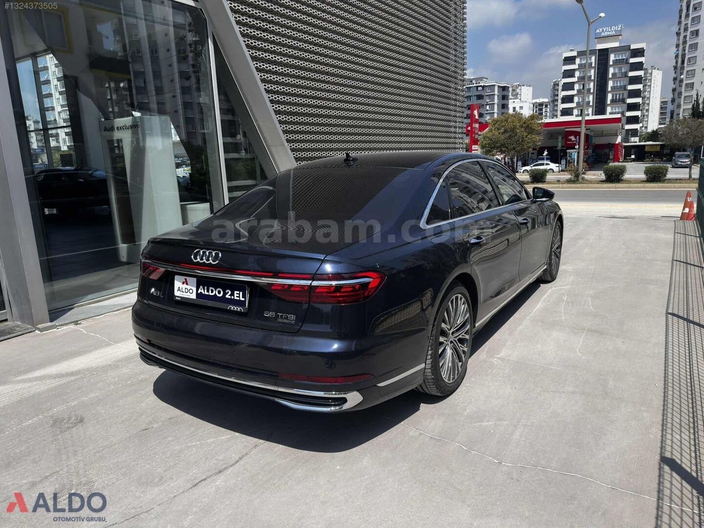 Galeriden Audi A8 55 TFSI Quattro Long 2023 Model Mersin 49.560 km Mavi 6