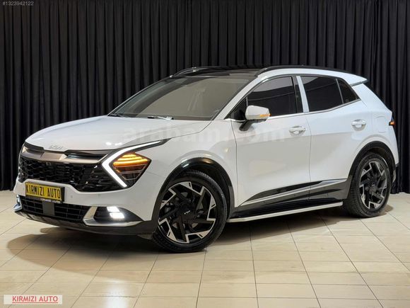 KIRMIZI AUTO'DAN 2025 KİA SPORTAGE 1.6 HİBRİT PRESTİGE 11.000KM