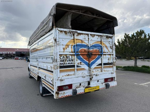 Yıldızlar otomotiv den 350 ED çift teker hayvan kasalı