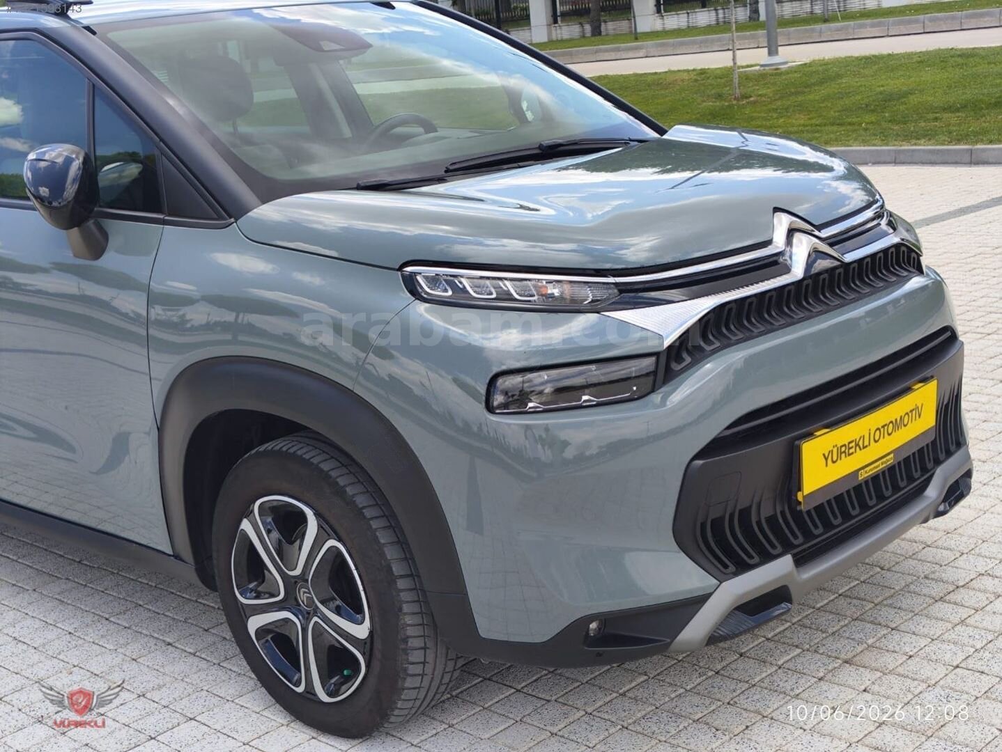 Galeriden Citroen C3 Aircross 1.2 PureTech Feel Bold 2023 Model Eskişehir 50.000 km Yeşil 7