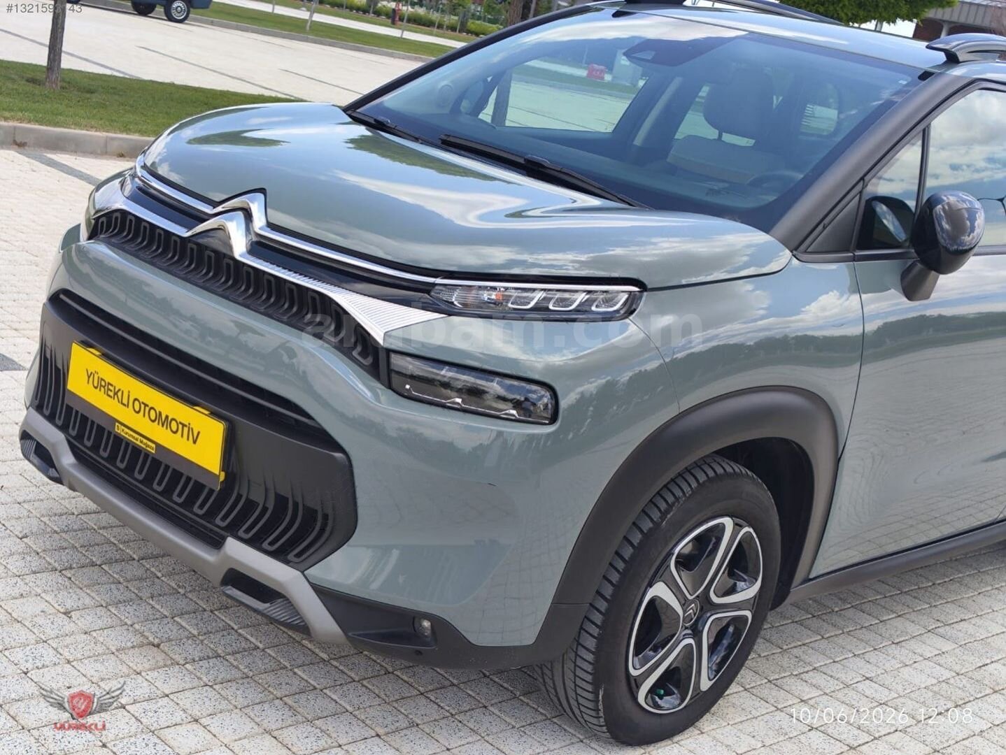 Galeriden Citroen C3 Aircross 1.2 PureTech Feel Bold 2023 Model Eskişehir 50.000 km Yeşil 5