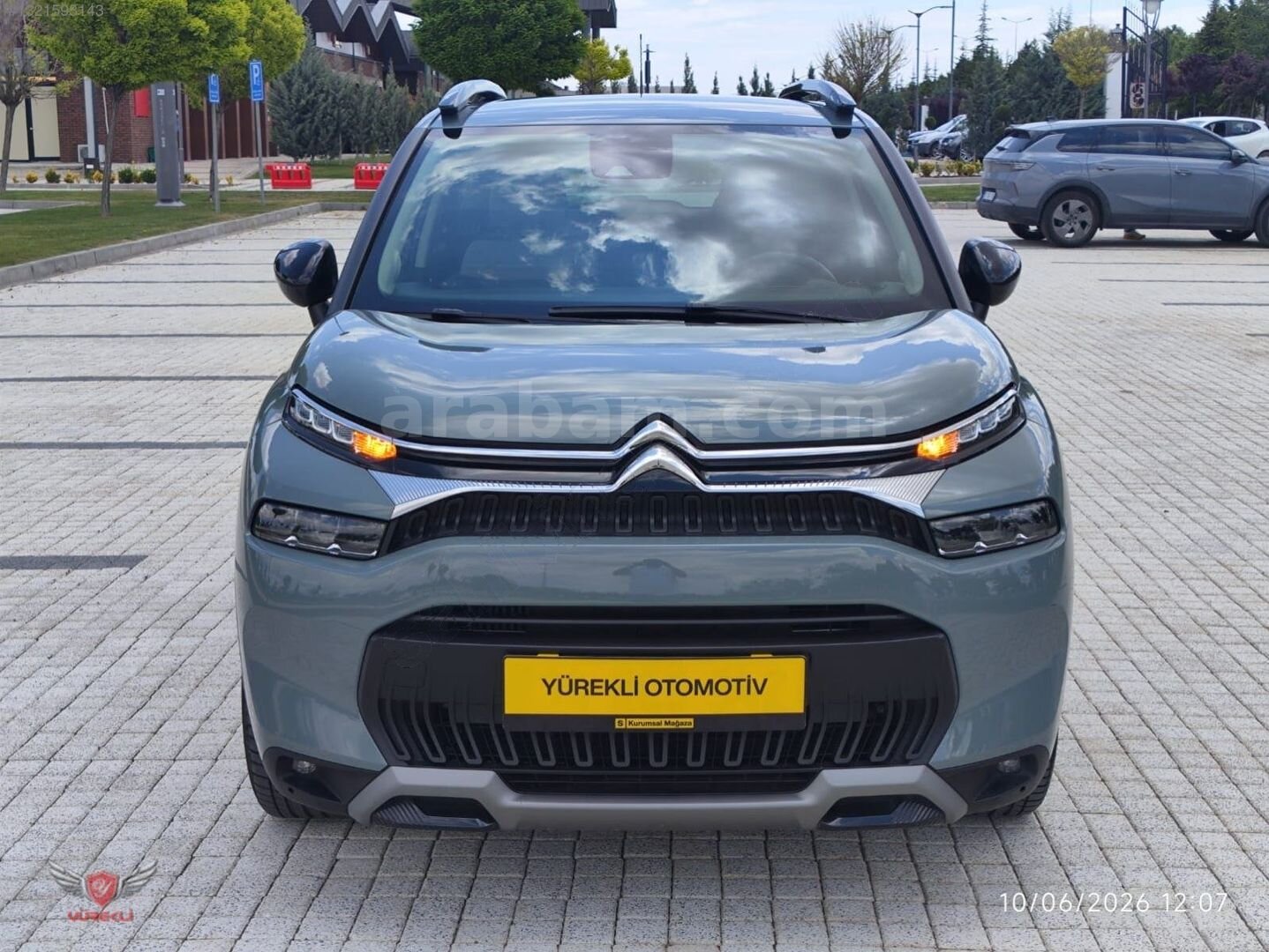 Galeriden Citroen C3 Aircross 1.2 PureTech Feel Bold 2023 Model Eskişehir 50.000 km Yeşil 2