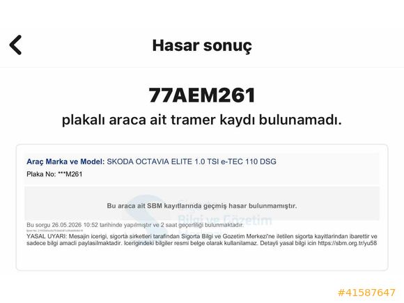 ÖZ BARIŞ | 2024 OCTAVİA 1.0 e-TEC ELİTE DSG | 200.000TL %0 FAİZ