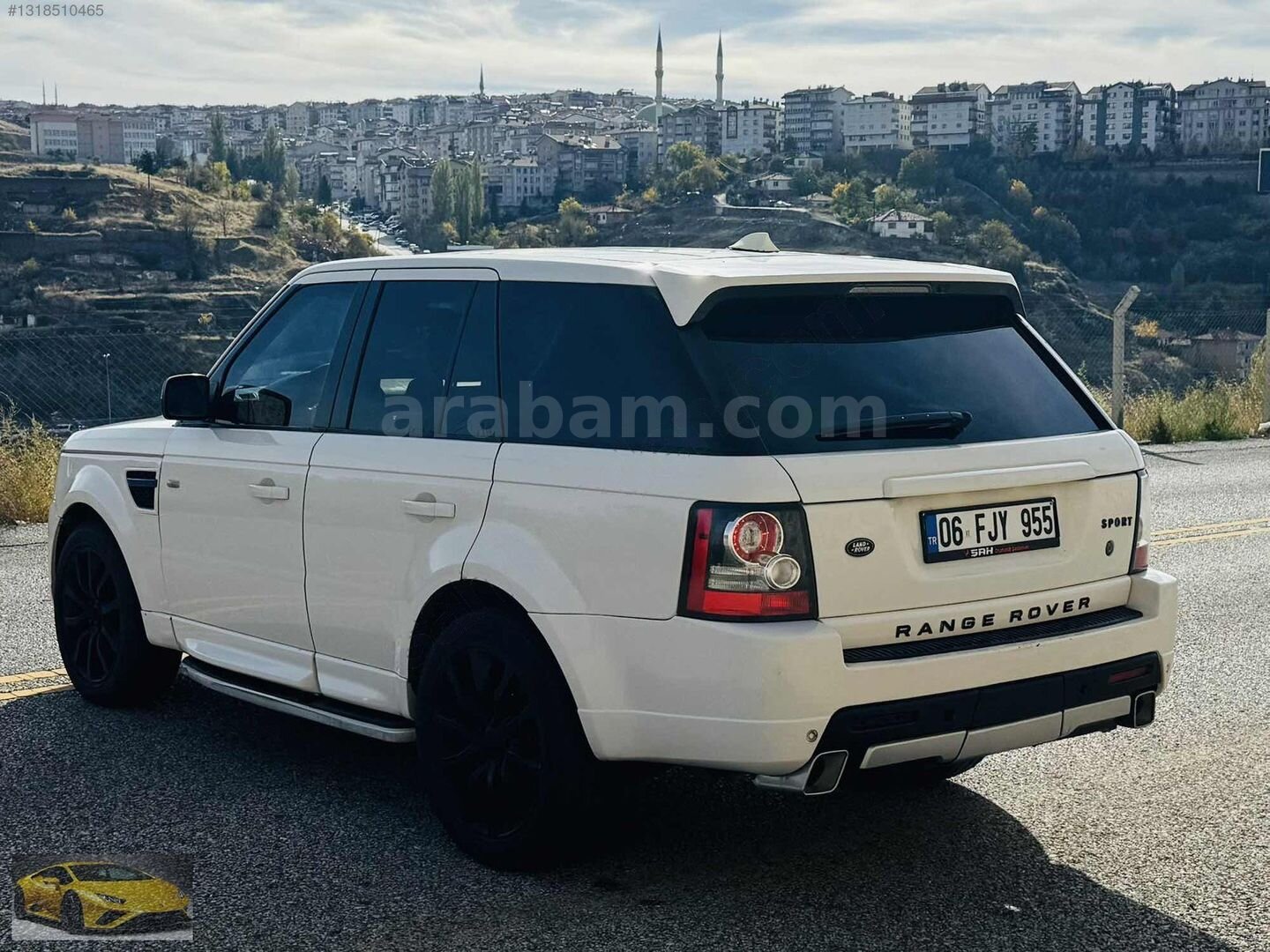 Galeriden Land Rover Range Sport 2.7 TDV6 HSE 2008 Model Ankara 380.000 km Beyaz 3