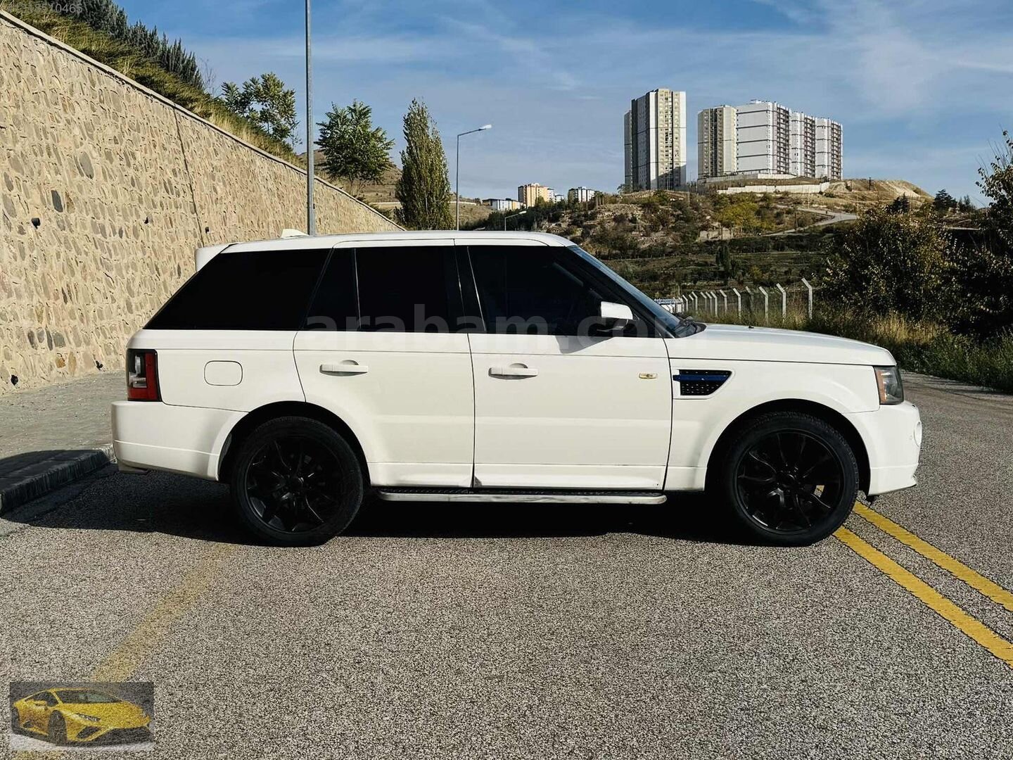 Galeriden Land Rover Range Sport 2.7 TDV6 HSE 2008 Model Ankara 380.000 km Beyaz 6