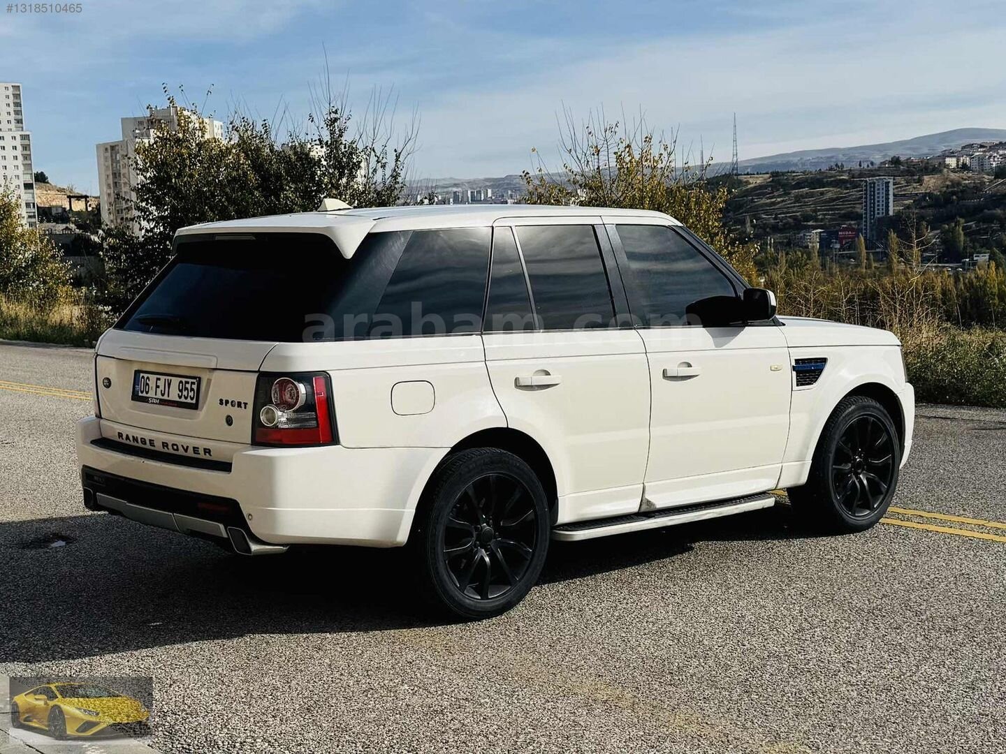 Galeriden Land Rover Range Sport 2.7 TDV6 HSE 2008 Model Ankara 380.000 km Beyaz 5