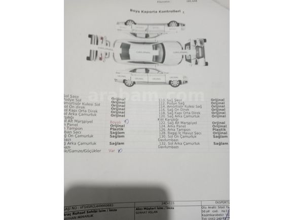 Sahibinden Renault Symbol 1.5 dCi Joy 2013 Model araç düzgün tiriger baskı takımı yapıldı yağ bakımı bugün yapıldı