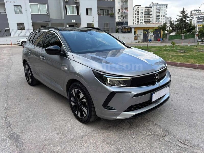 Galeriden Opel Grandland 1.5 D Elegance 2023 Model Adana 84.000 km Gri